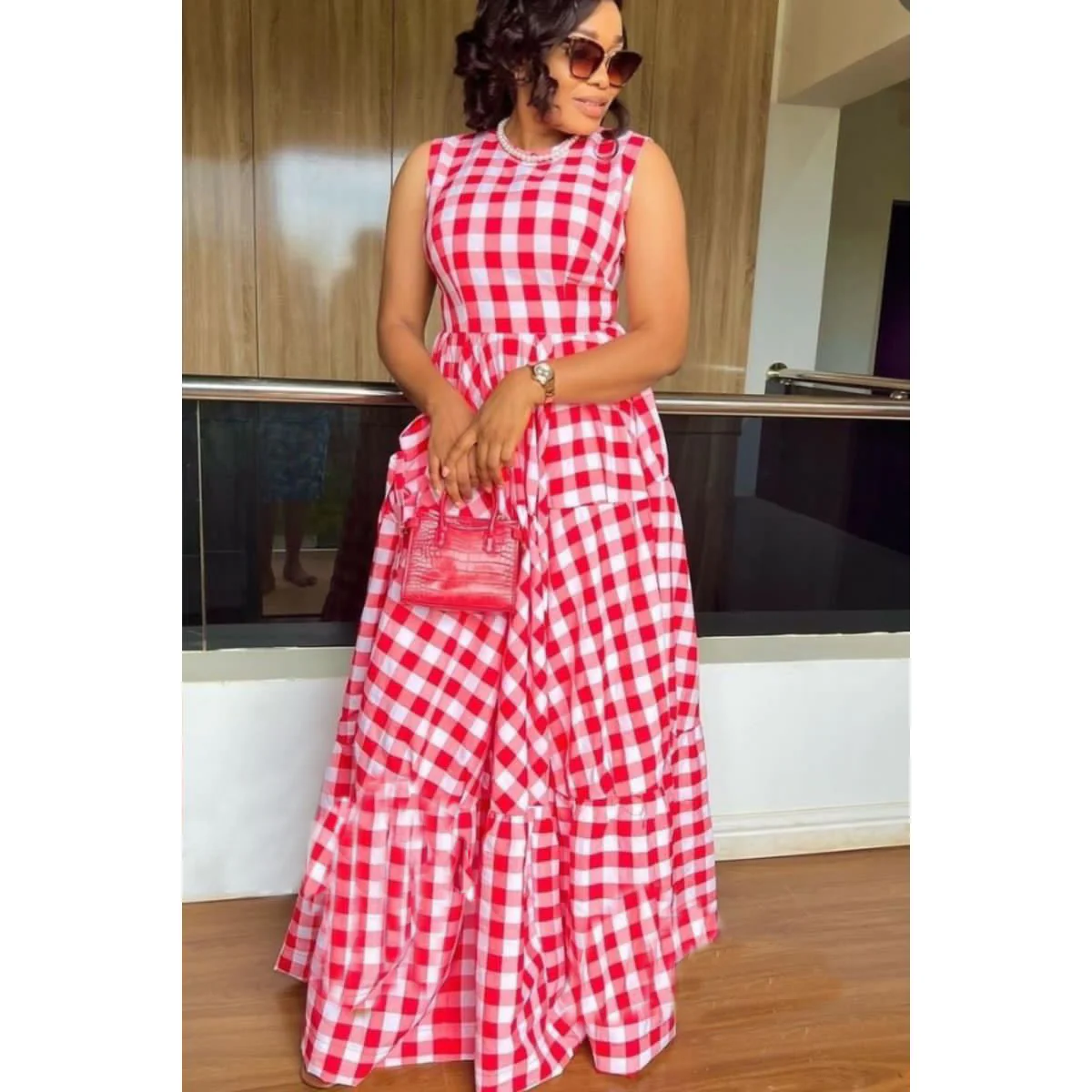 Sexy Casual Large Swing Summer Dress - Image 2