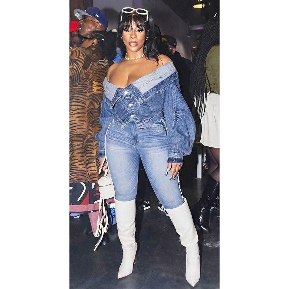 Sexy Denim Jean - Image 2