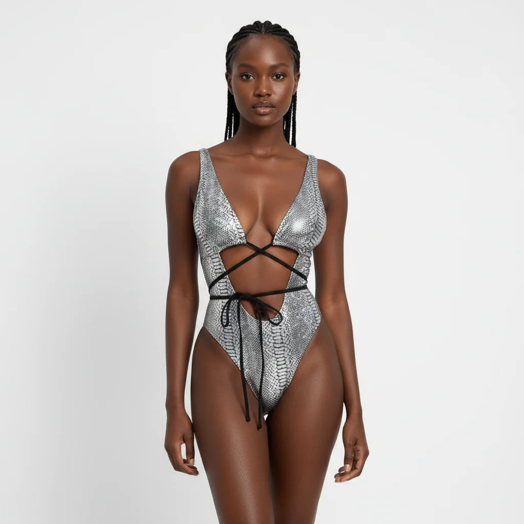 Sexy Glitter Bodysuit - Image 2