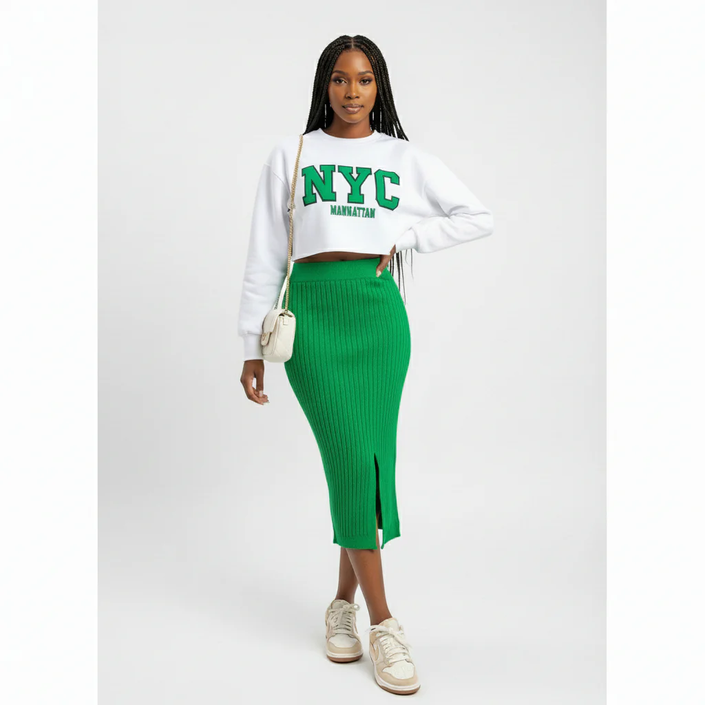 Sexy Knitted 3 Piece Set - Image 3
