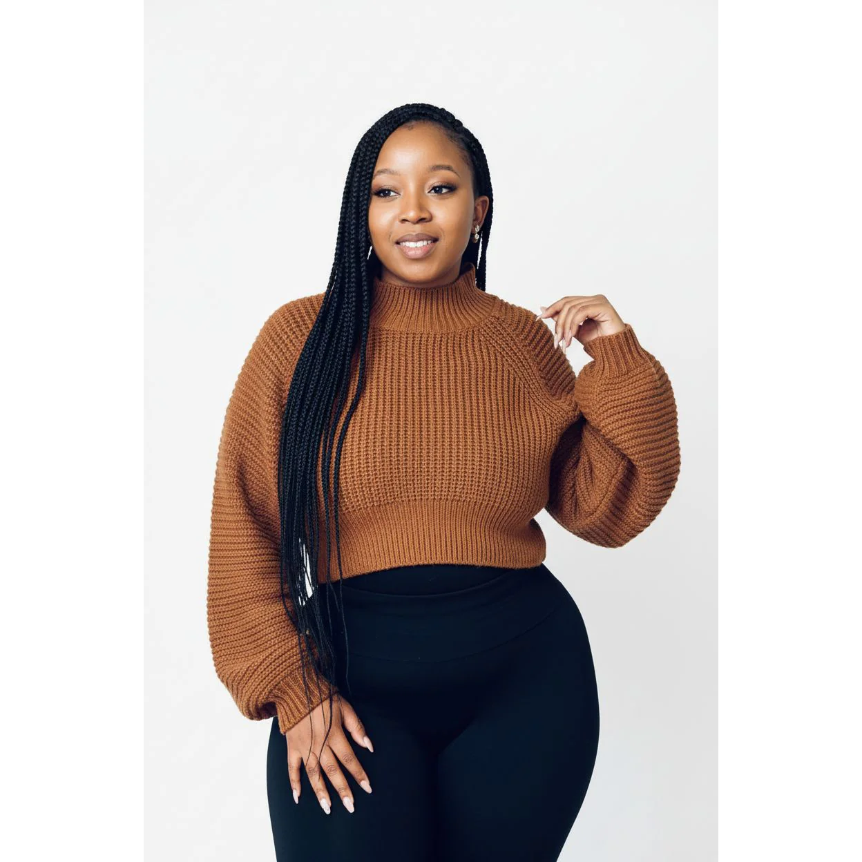 Sexy Knitted Crop Top - Image 5