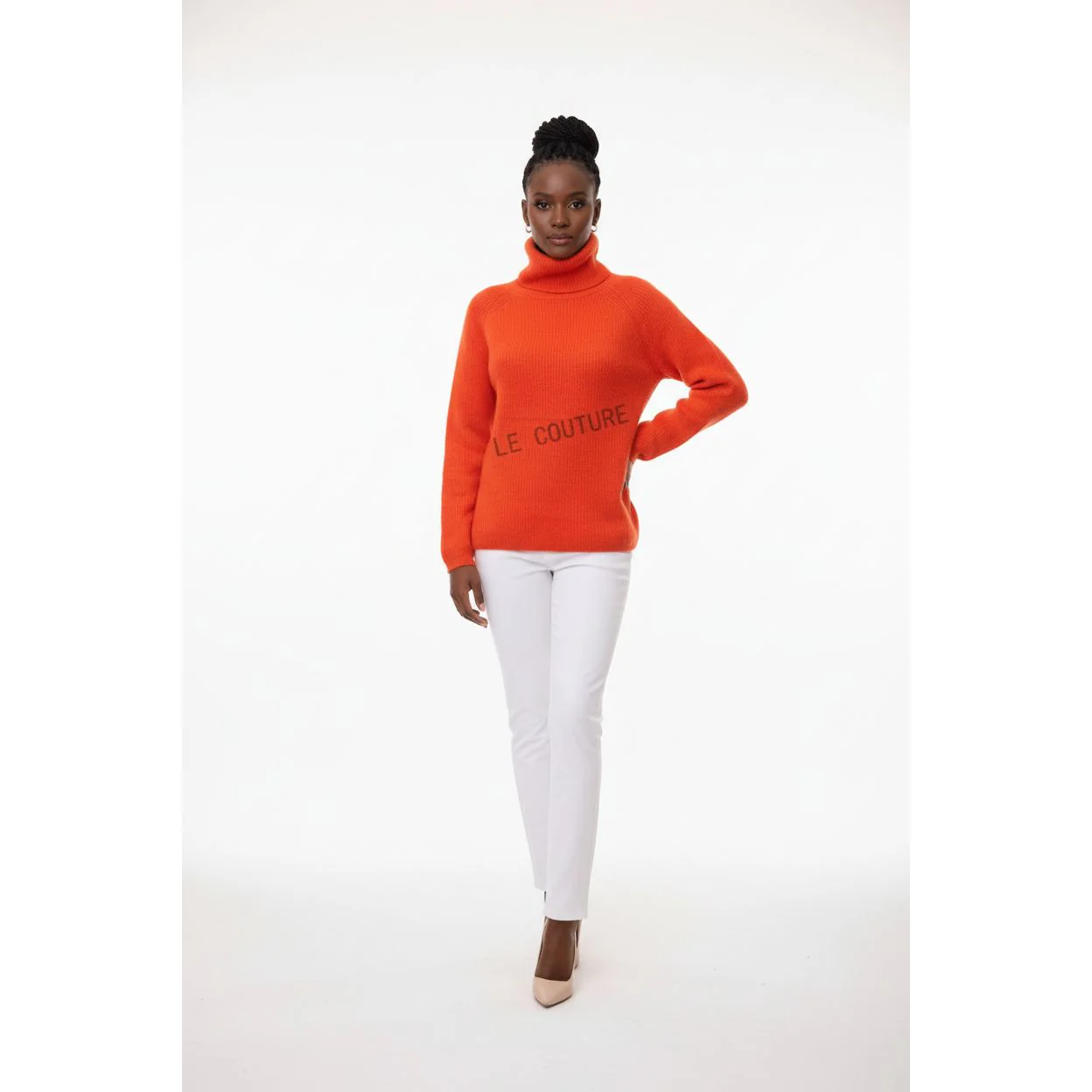 Sexy Knitted Polo Neck - Image 3