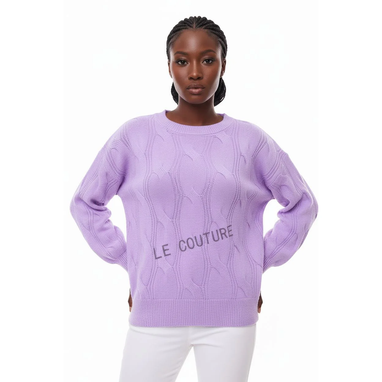 Sexy Knitted Round Neck Top - Image 2