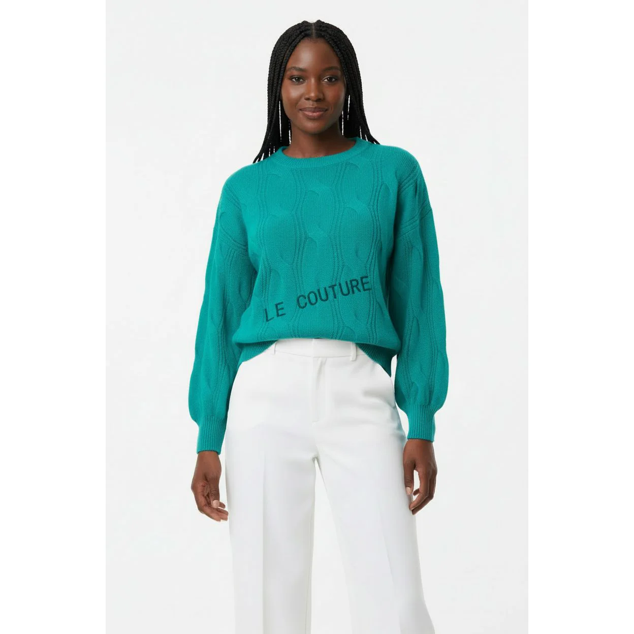 Sexy Knitted Round Neck Top - Image 3