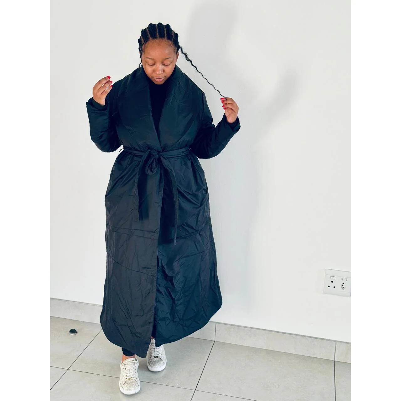 Sexy Long Sleeve Coat - Image 5