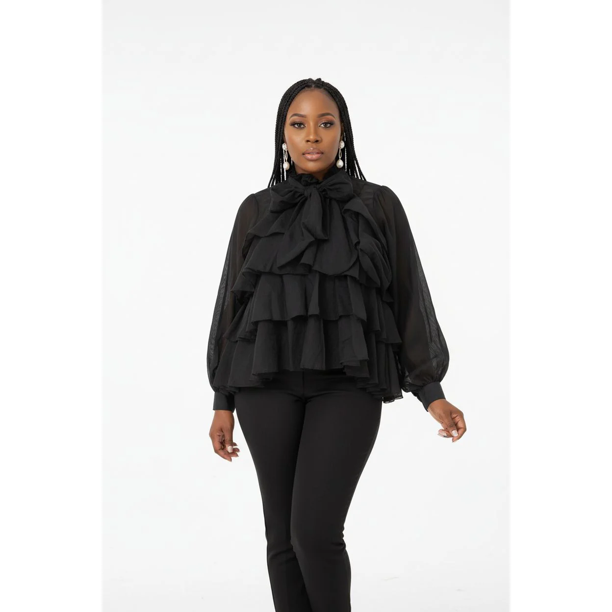 Sexy Long Sleeve Top - Image 2