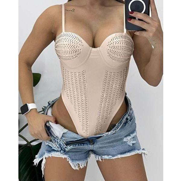 Sexy Night Club Outfits Corset Bodysuit. - Image 2