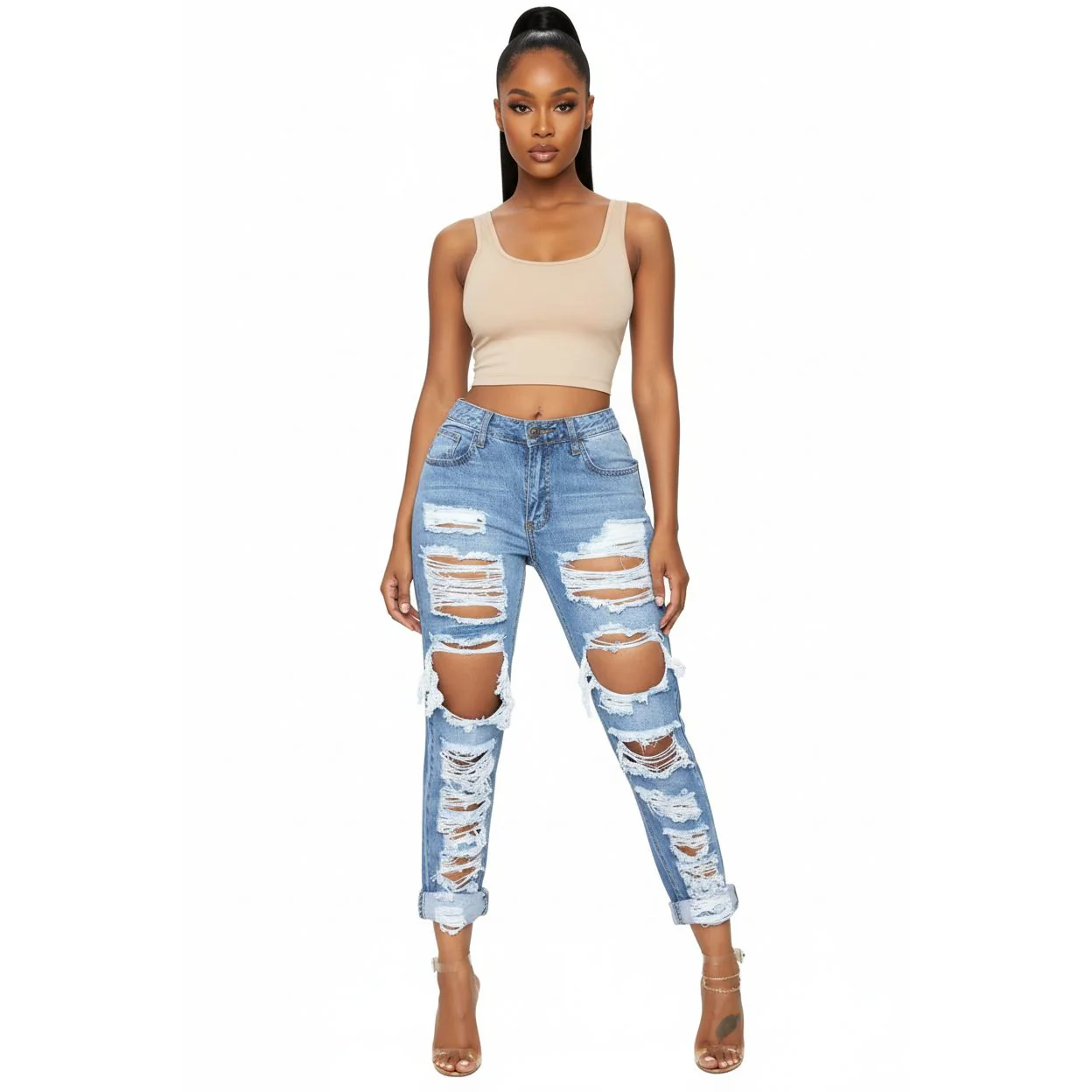 Sexy Ripped Jeans