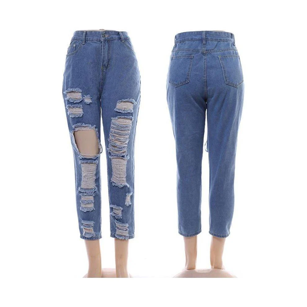 Sexy Ripped Jeans - Image 3