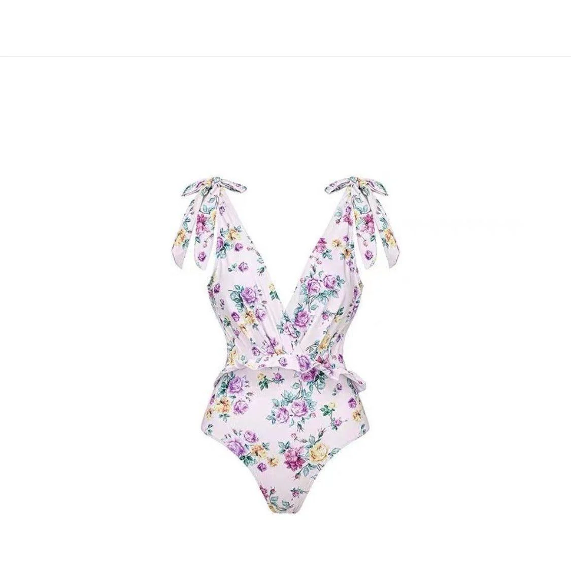 Sexy Rose Swimsuit and Cover Up Set - Image 3