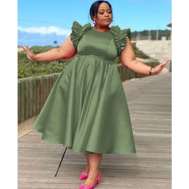 Sexy Round Neck Dress - Image 3