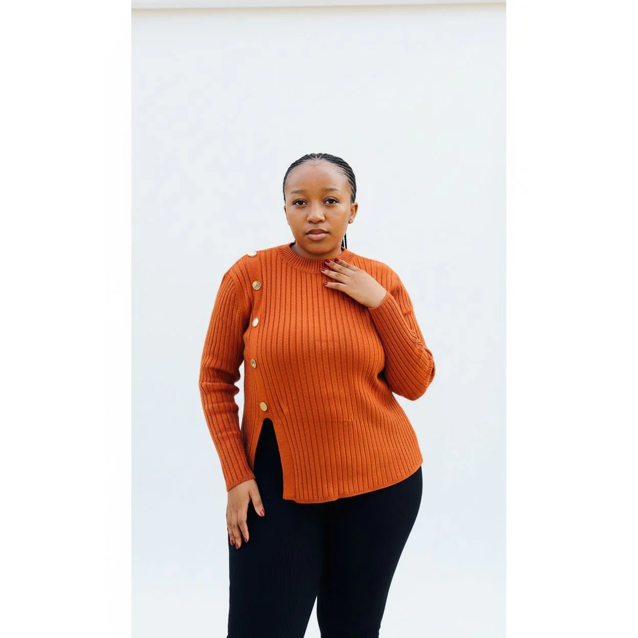 Sexy Round Neck Top - Image 2