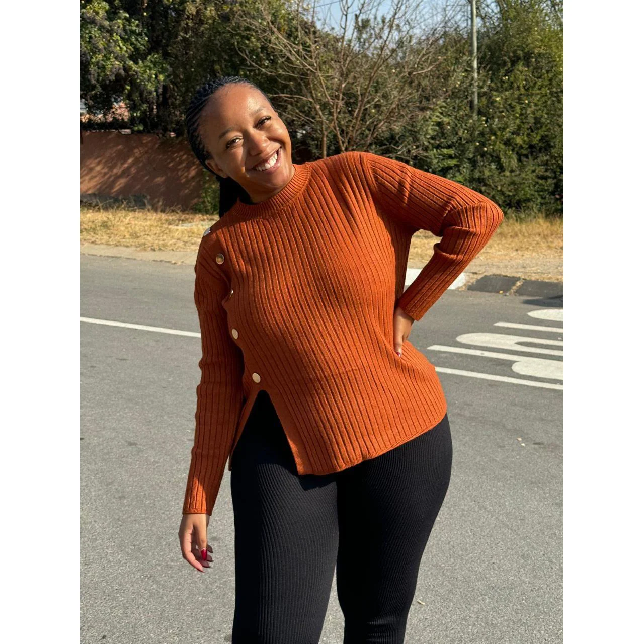 Sexy Round Neck Top - Image 9