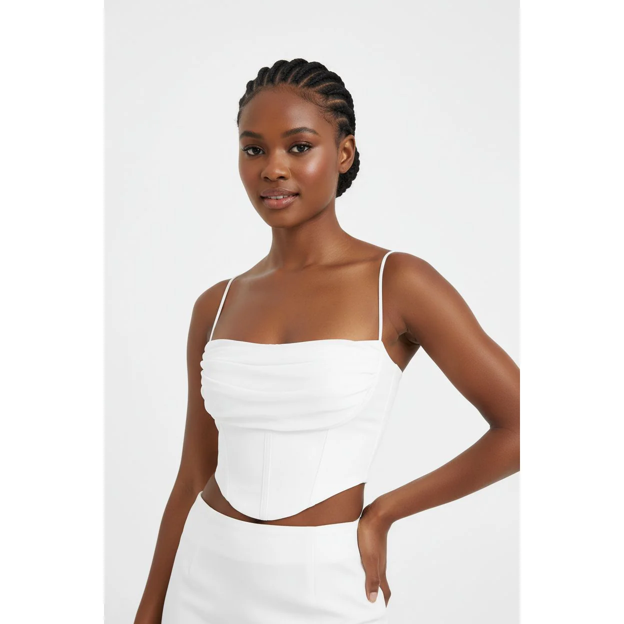 Sexy Sleeveless Crop Top - Image 3