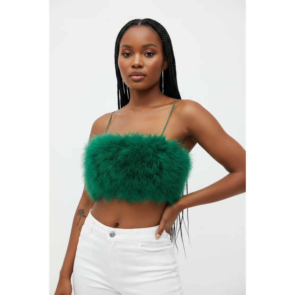 Sexy Sleeveless Crop Top - Image 4