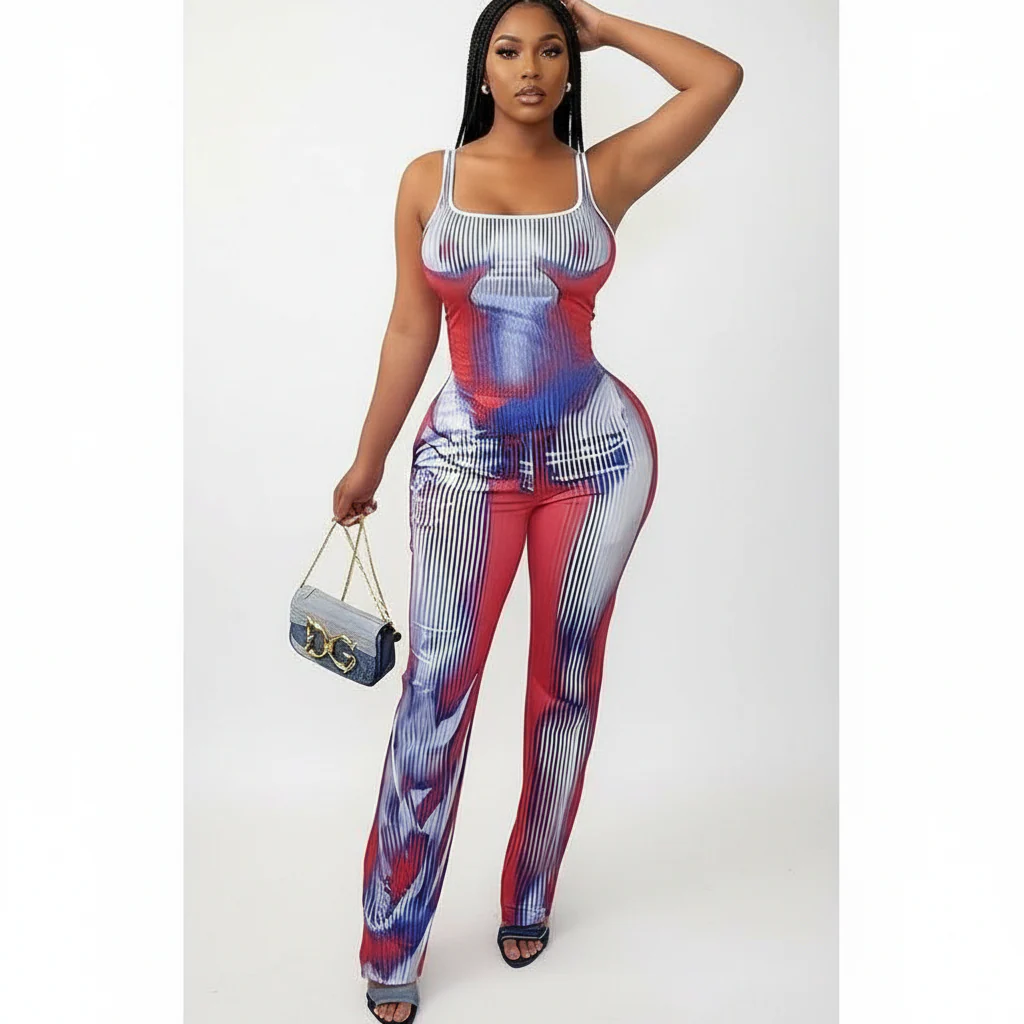 Sexy Sleeveless Jumpsuit