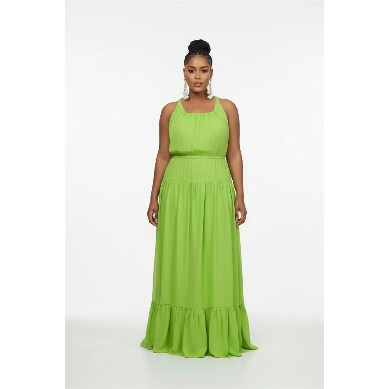 Sexy Sleeveless Maxi Dress