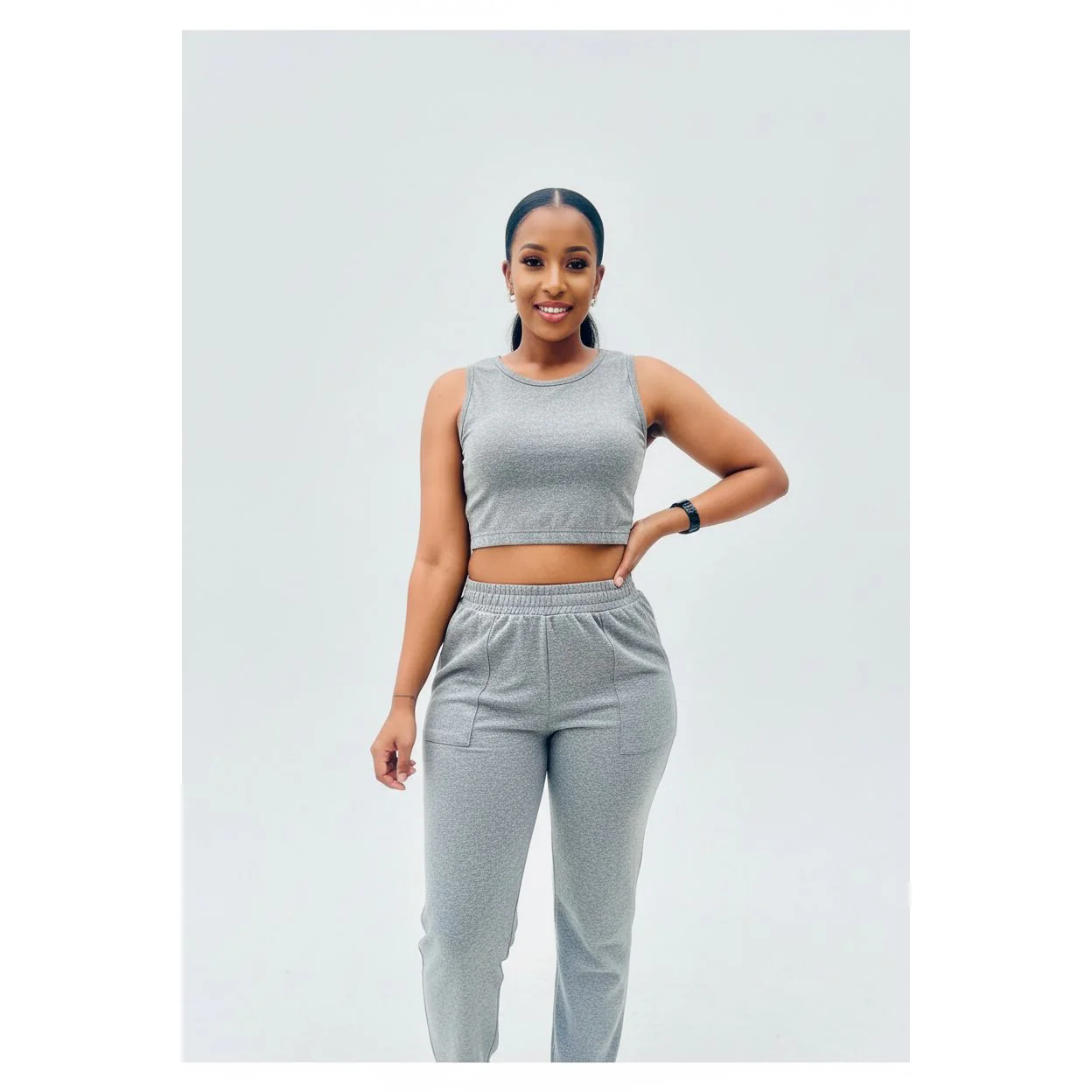 Sexy Sleeveless Top And Pant Set