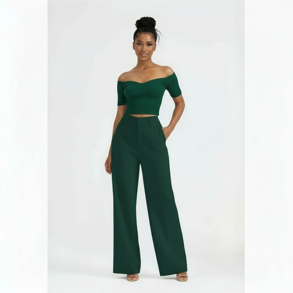 Sexy Solid Color Pants - Image 3