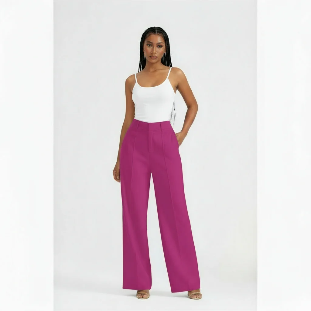Sexy Solid Color Pants - Image 5
