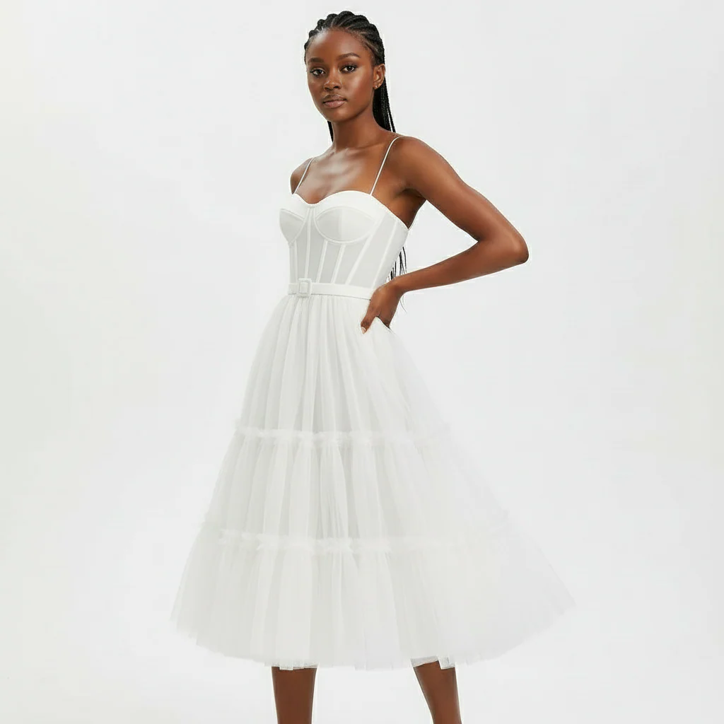 Sexy Strap Formal Dress - Image 4