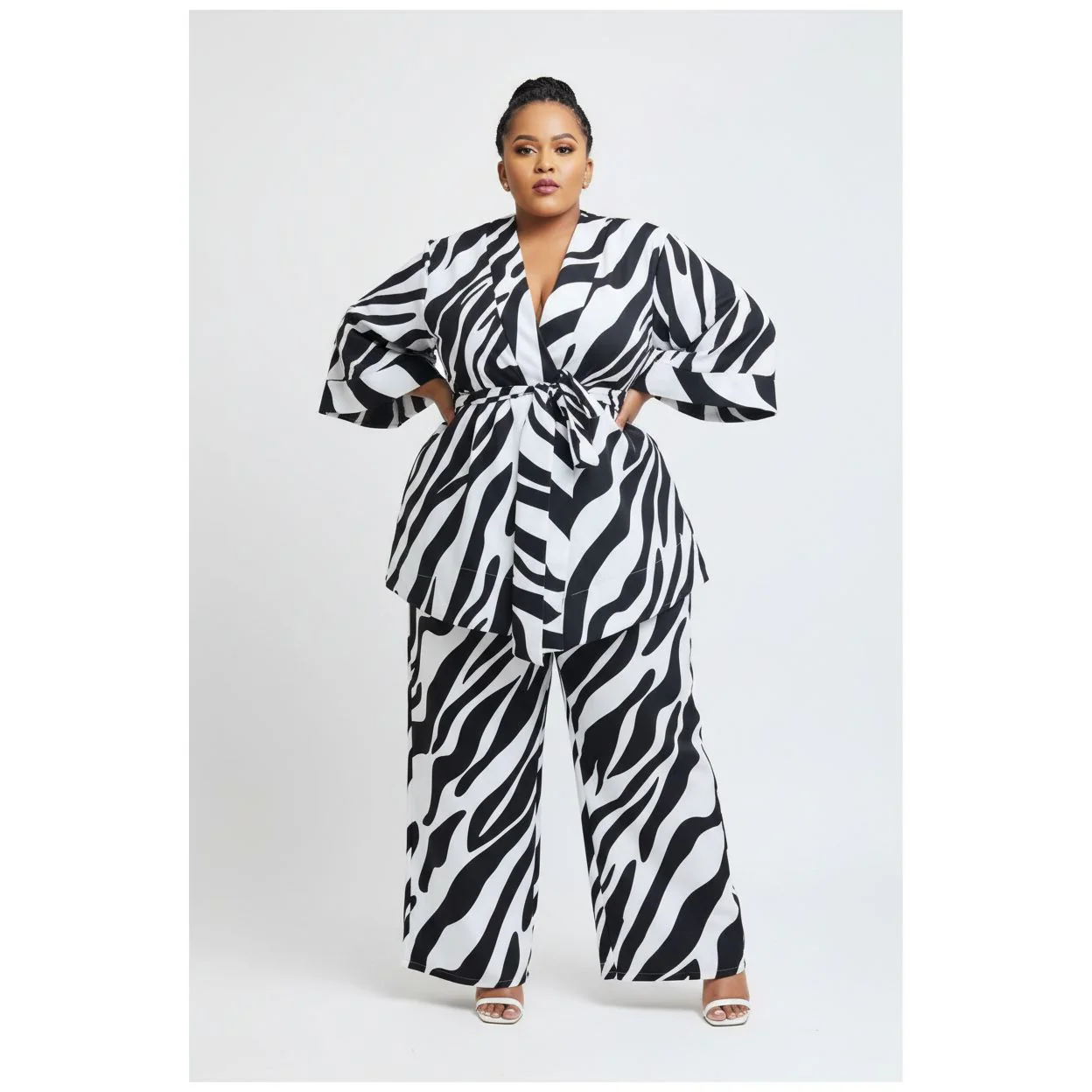 Sexy Striped Top & Pant Set