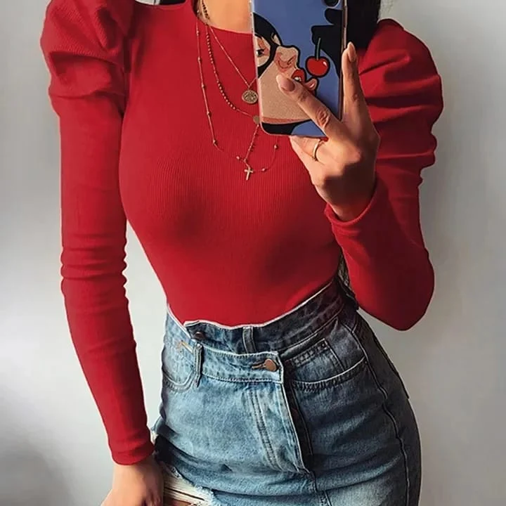 Sexy Turtleneck Long Sleeve Bodysuit - Image 3