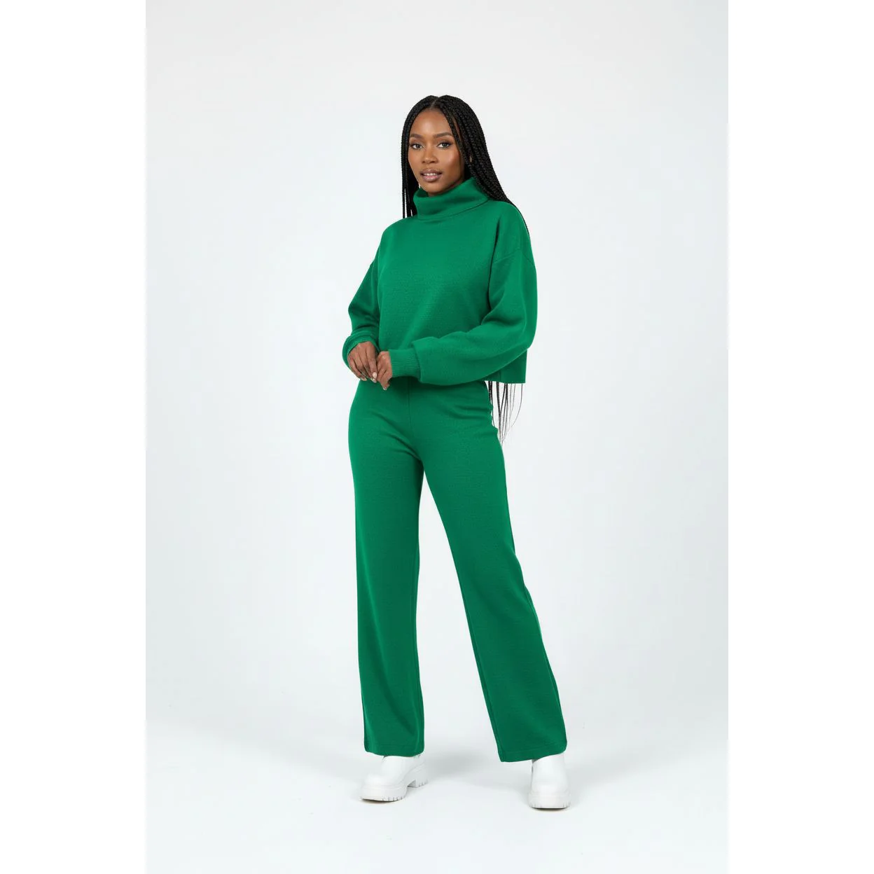 Sexy Turtleneck Top & Pant Set - Image 3