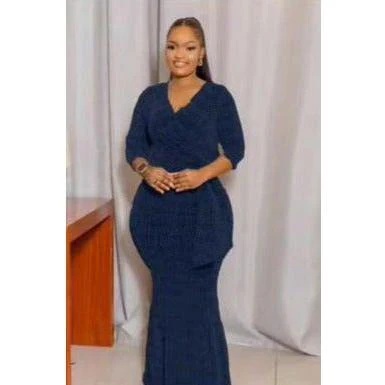 Sexy V-Neck Maxi Dress - Image 2