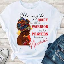 She May Be Quiet Printed T-Shirt. - Image 3
