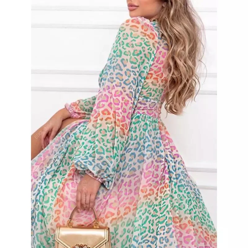 Sheryl Print Maxi Dress - Image 4