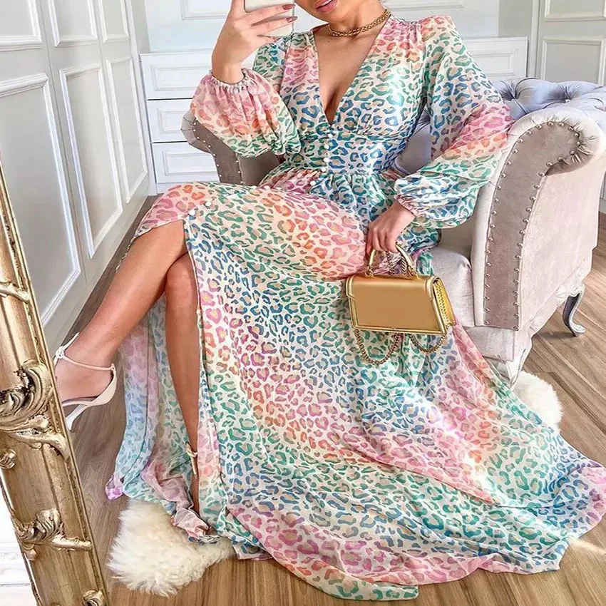 Sheryl Print Maxi Dress - Image 5