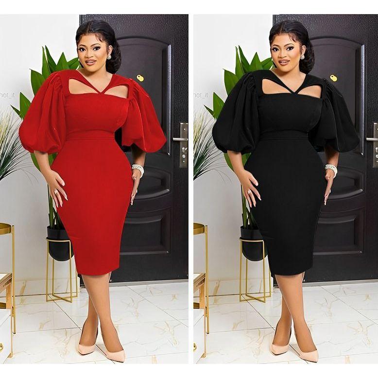 Short Ruffle Sleeves Dress - Image 6