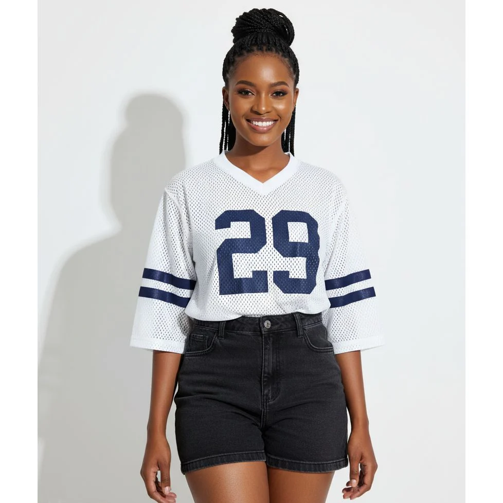Graphic Shirts V Neck Pullover Sweater - Image 5