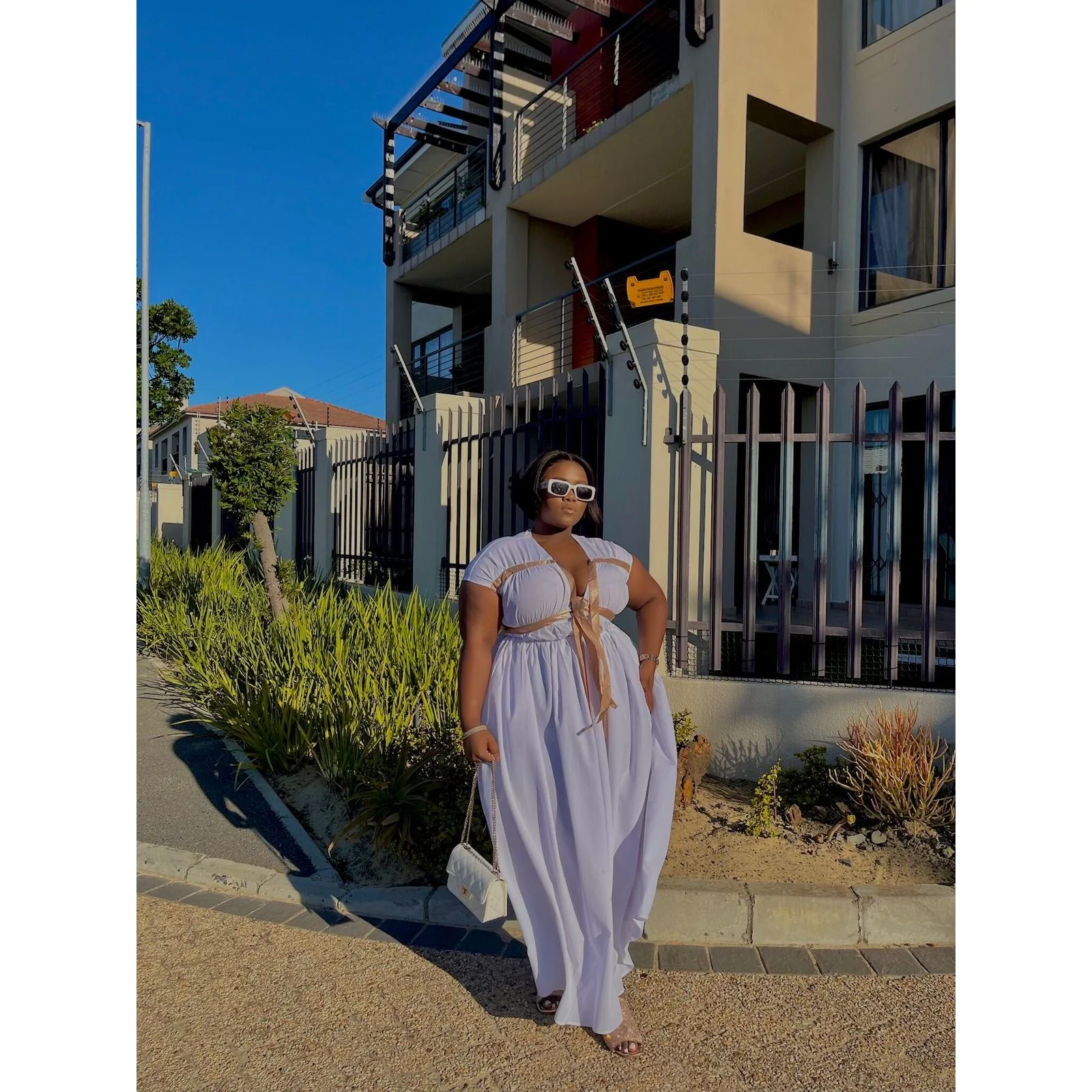 Short Sleeve Maxi Summer Dress - Image 10