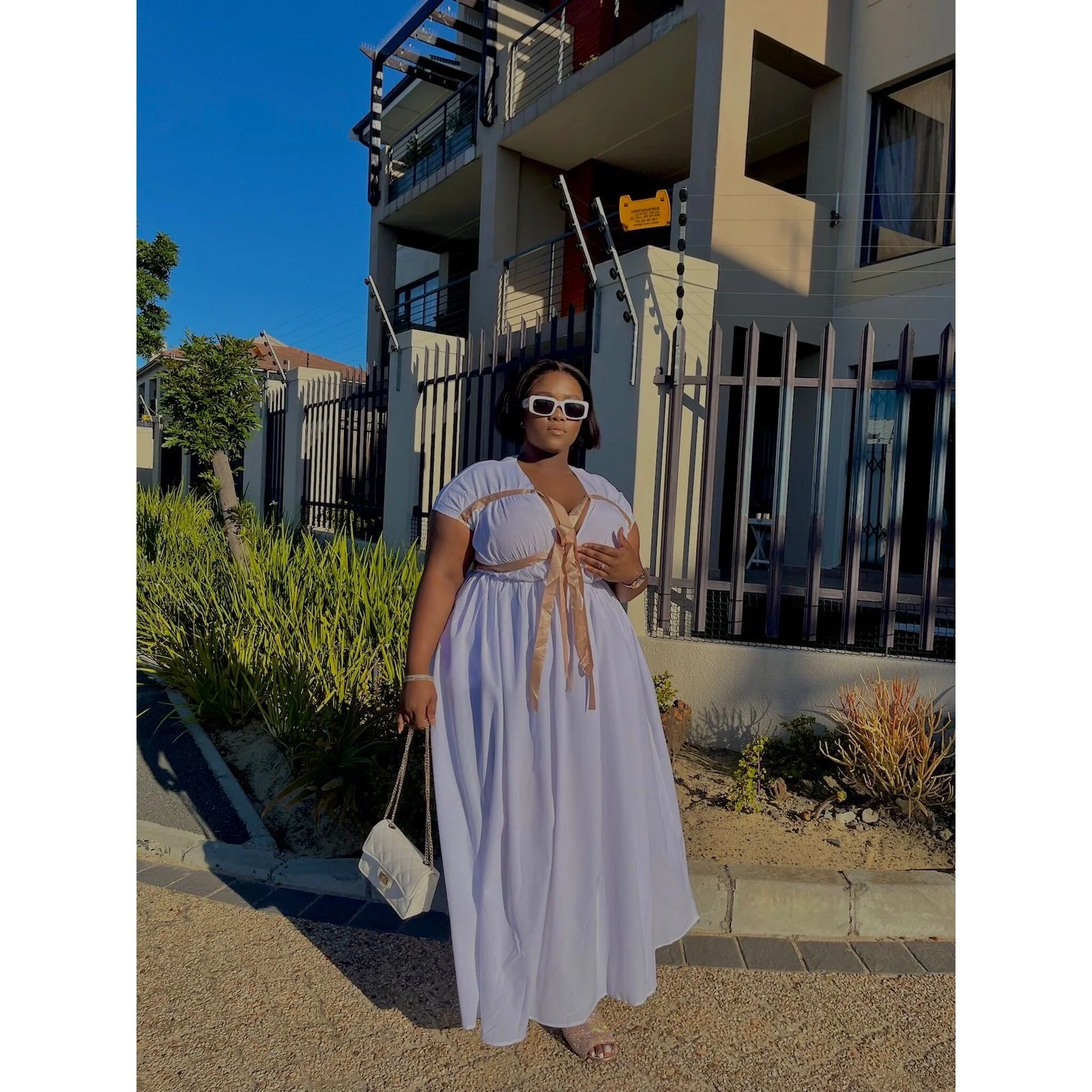 Short Sleeve Maxi Summer Dress - Image 6