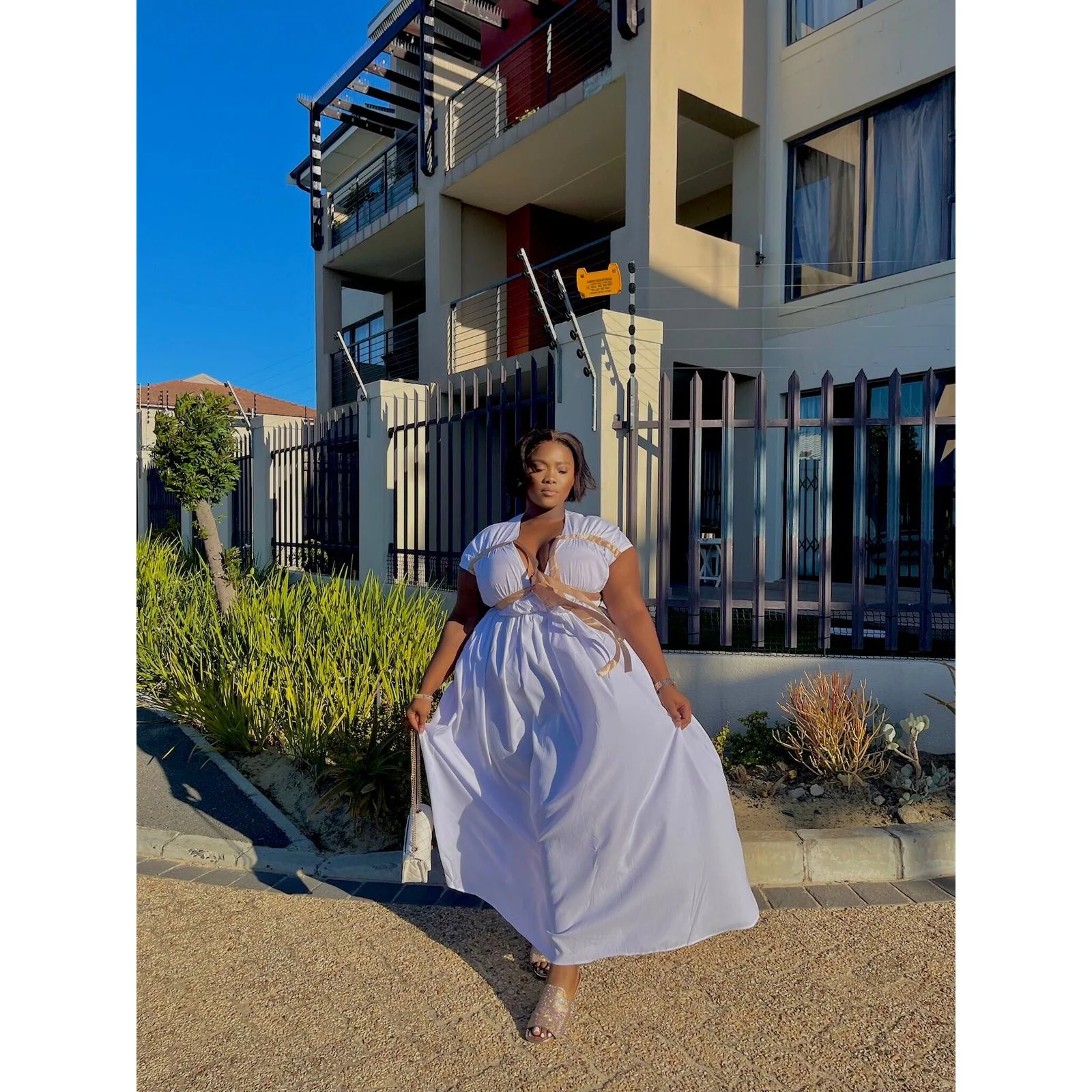 Short Sleeve Maxi Summer Dress - Image 8