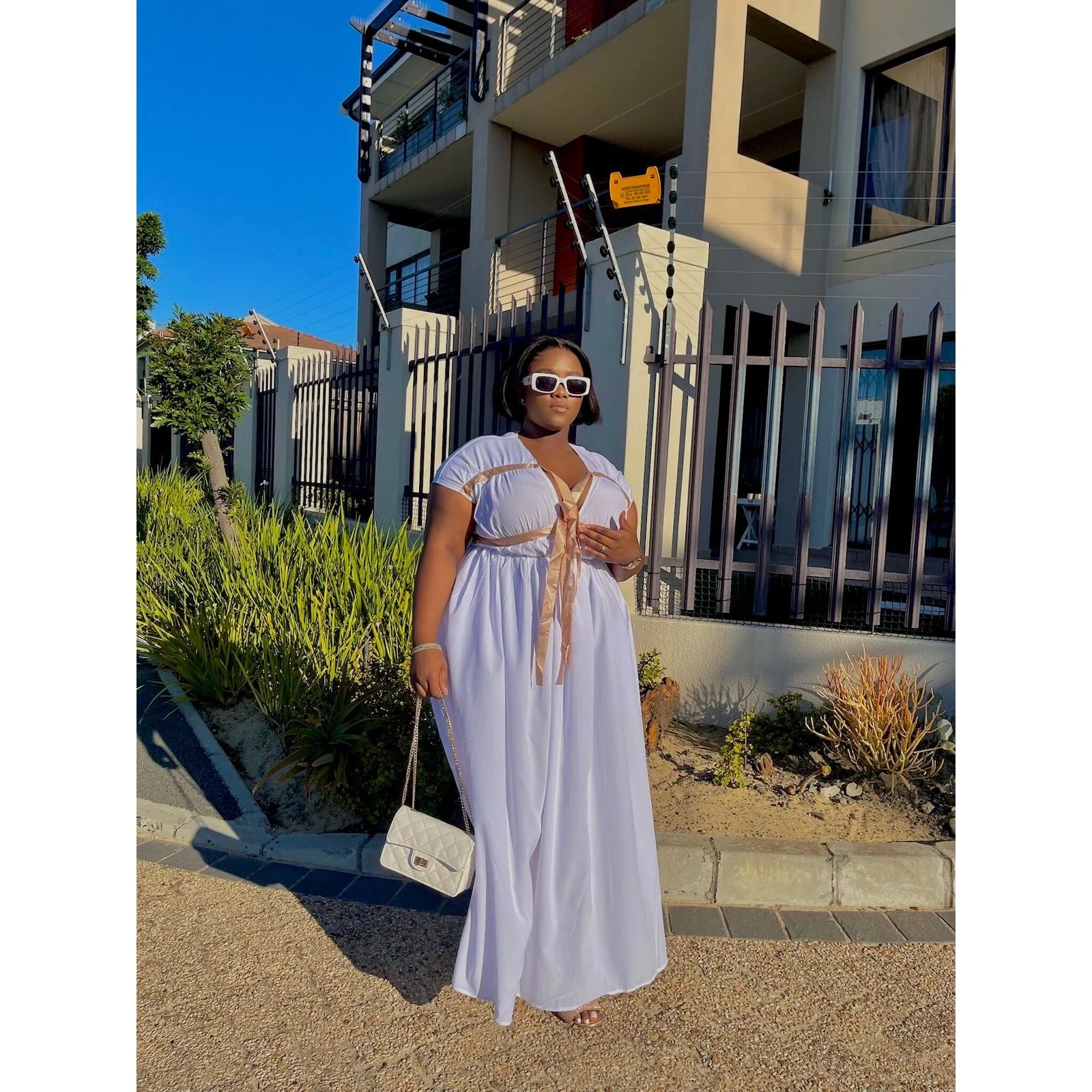 Short Sleeve Maxi Summer Dress - Image 9