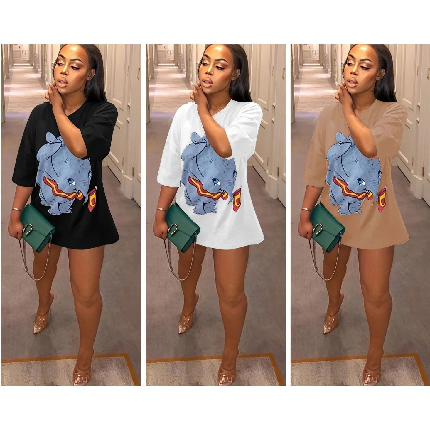 Short Sleeve Printed Top - Image 3