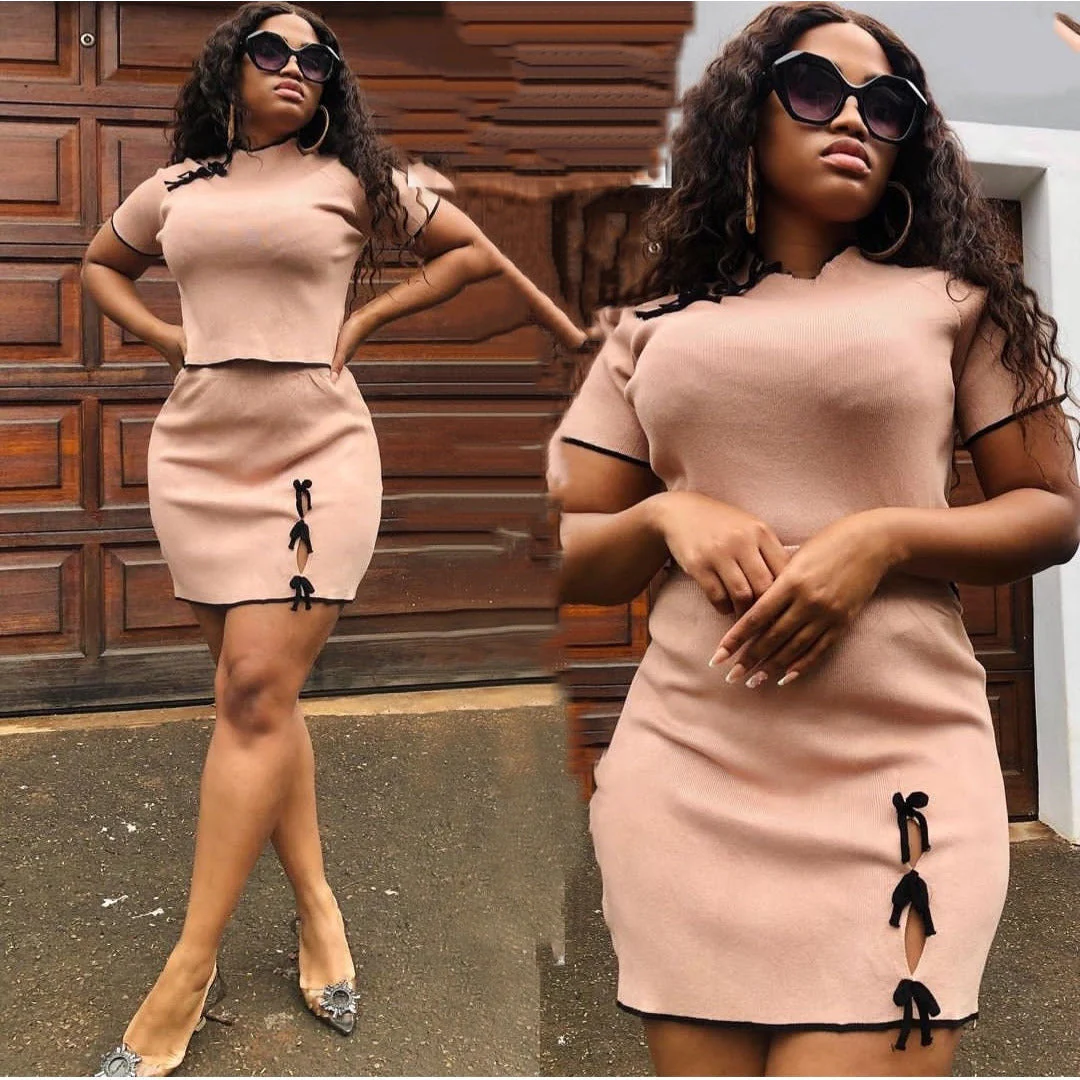 Short Sleeve Top & Mini Skirt Set - Image 8