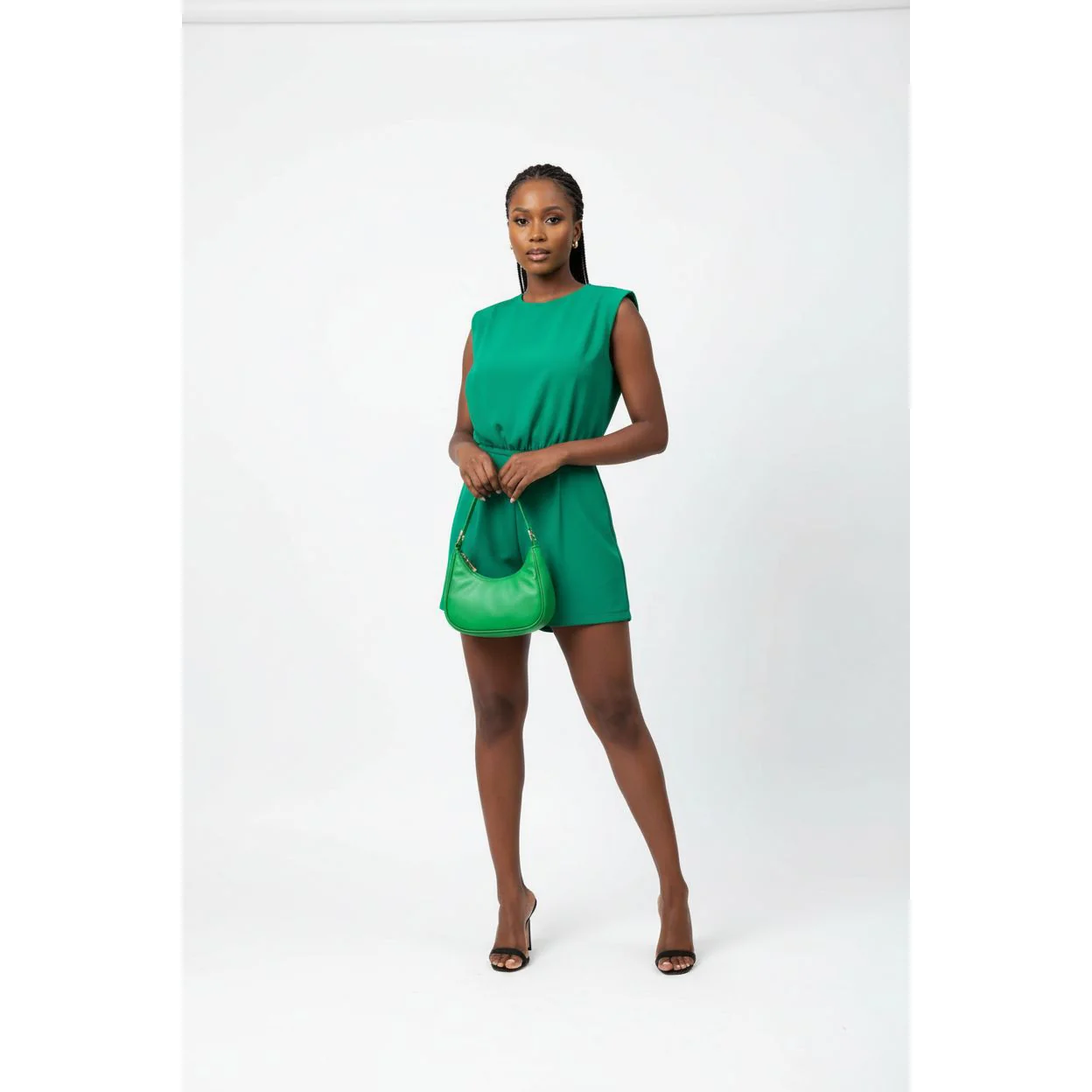 Shoulder Pad Top and Short Pants set. - Image 6