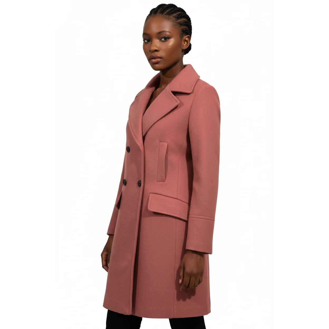 Bouble Breasted Long Sleeve Jackets - Image 3