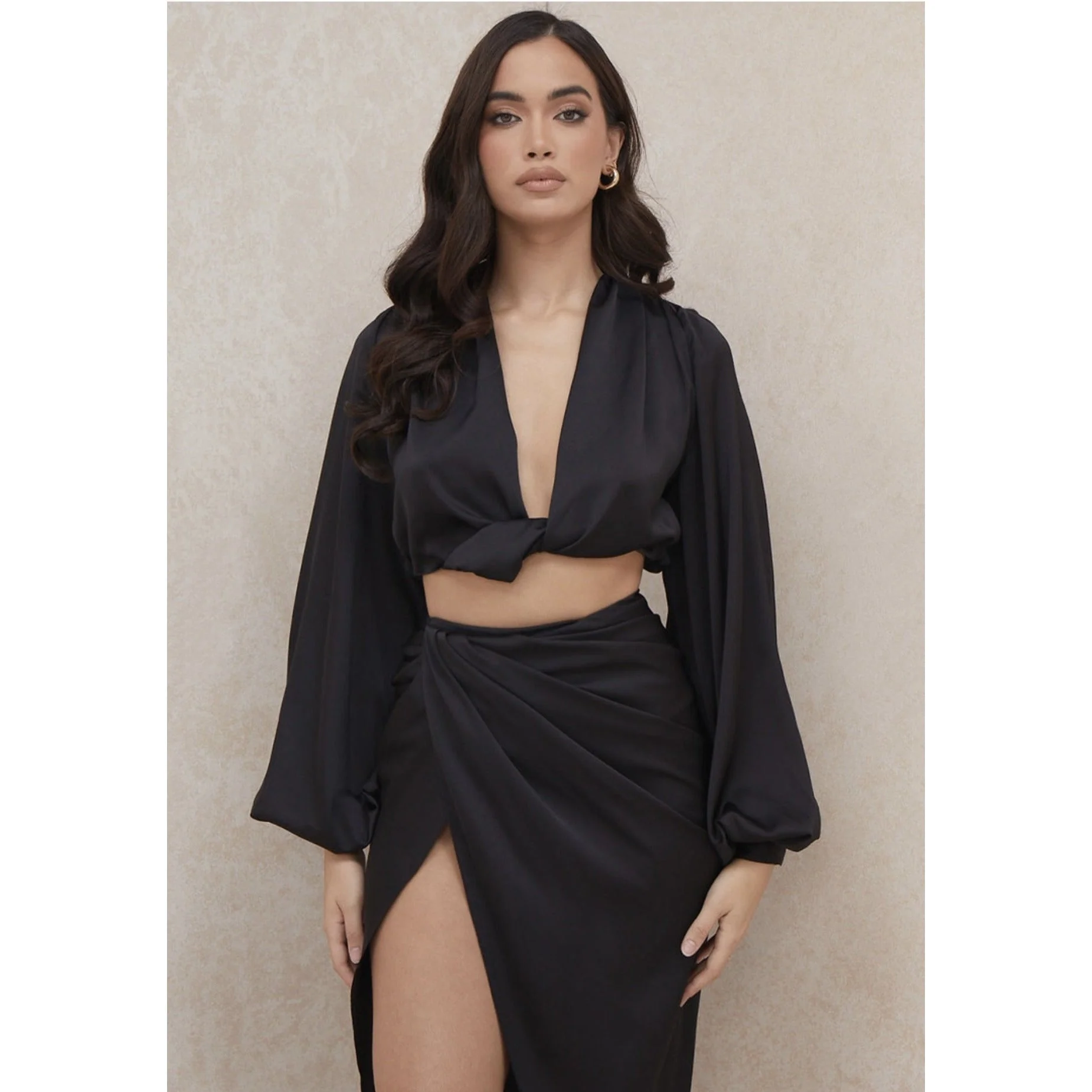 Silky Satin Twin Set - Image 11
