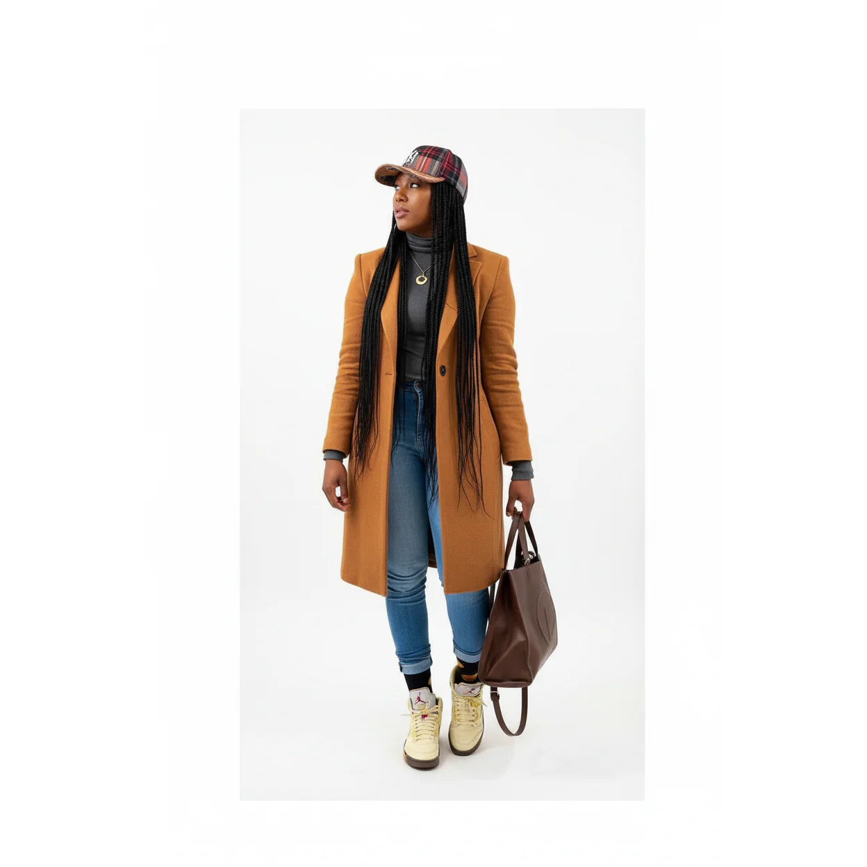 Single Button Coat - Image 4