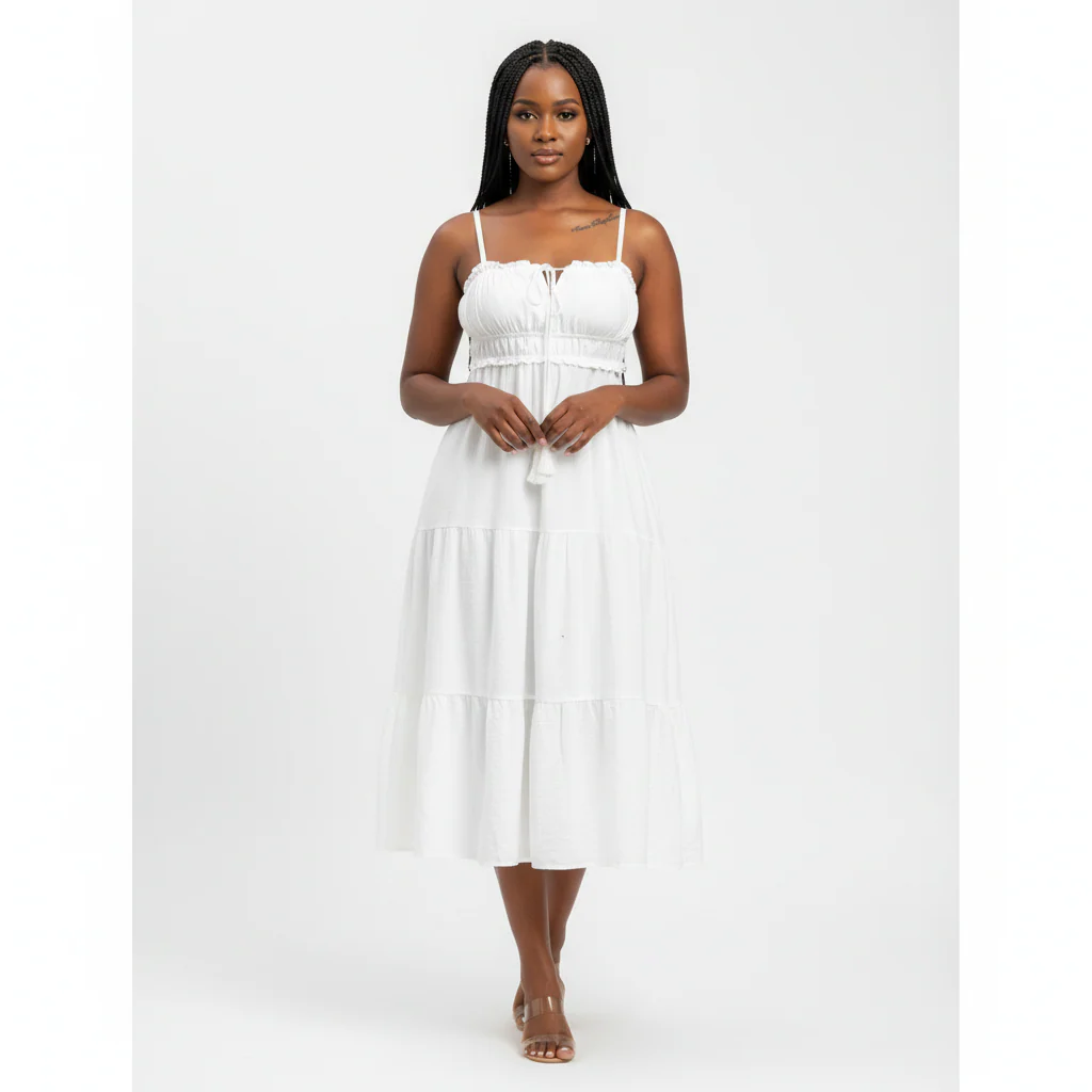 Sleeveless Backless Dress