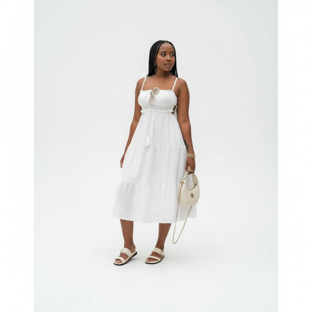 Sleeveless Backless Dress - Image 4