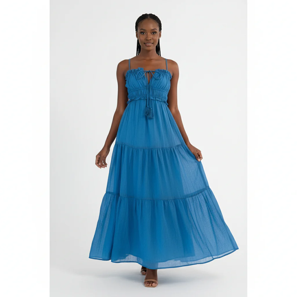 Sleeveless Backless Dress - Image 5