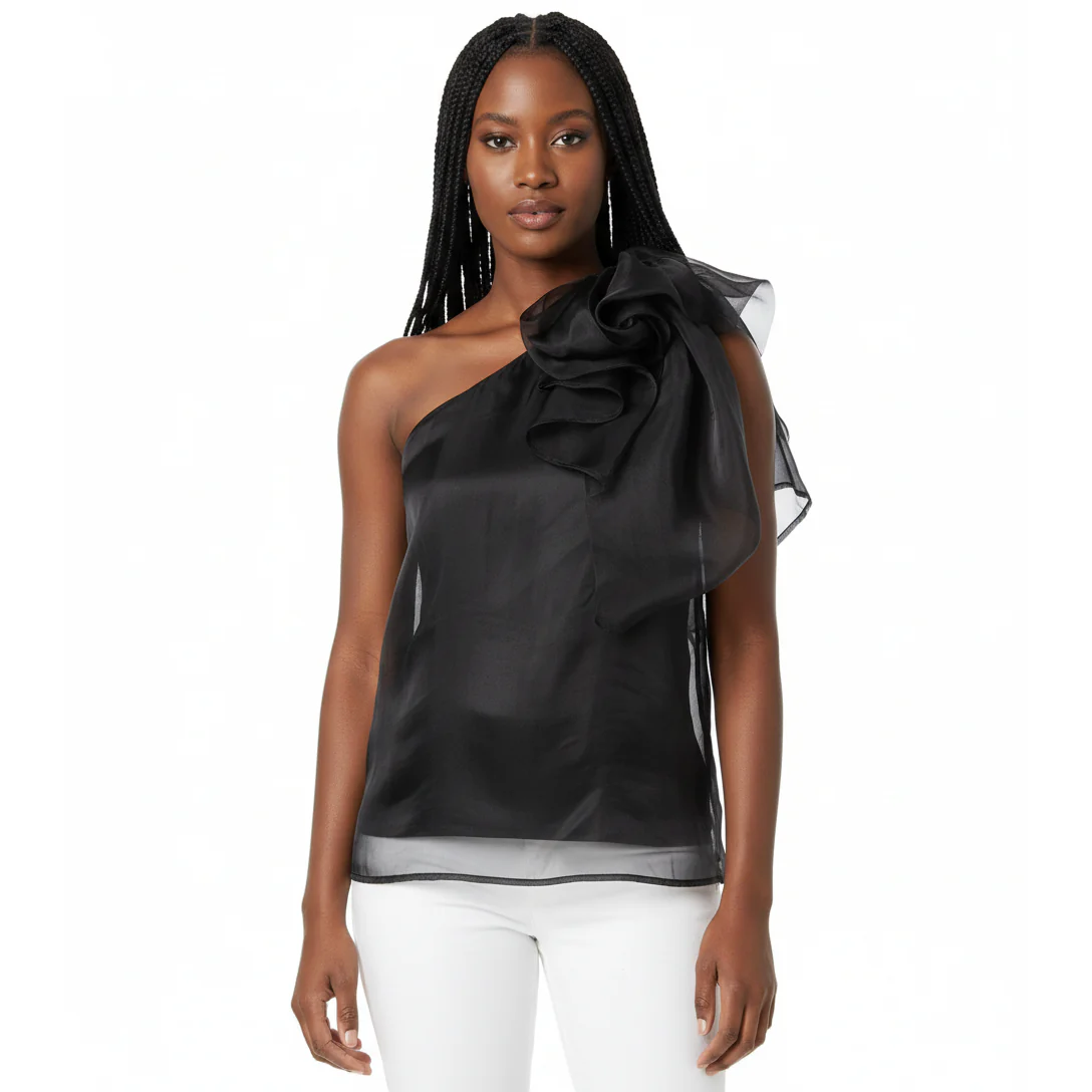Sleeveless Bowtied Top
