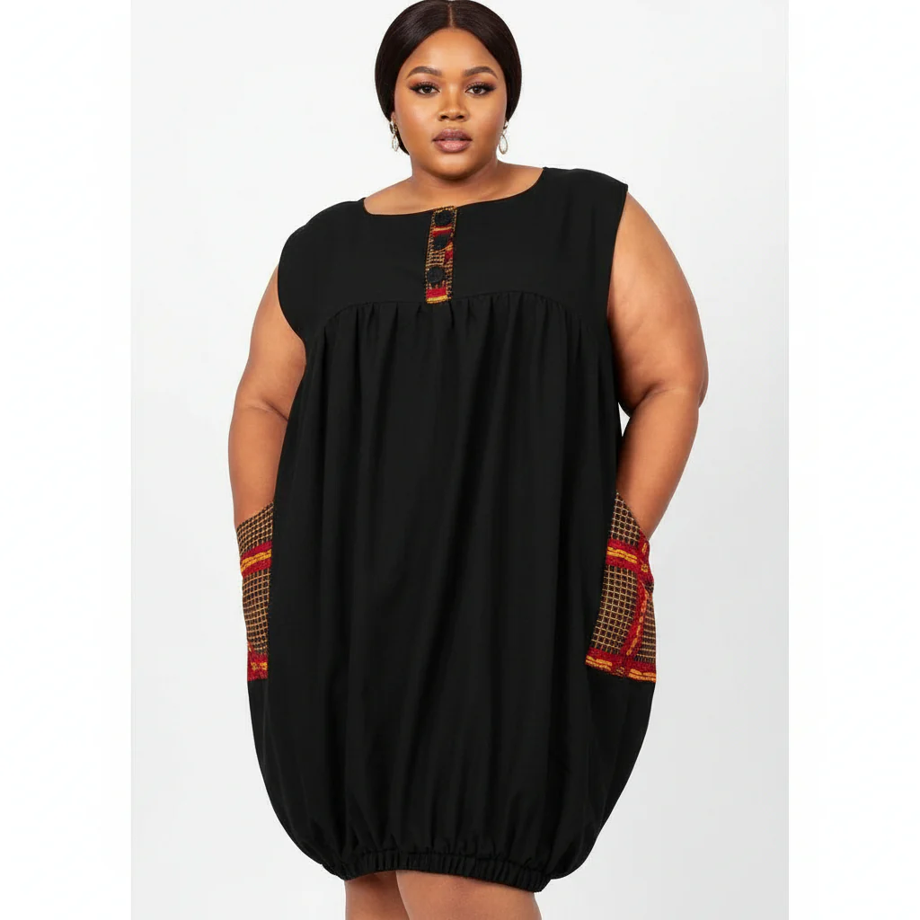 Sleeveless Bubbles Dress - Image 2