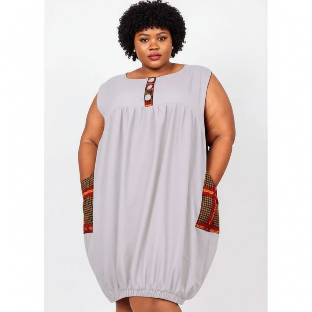 Sleeveless Bubbles Dress - Image 3